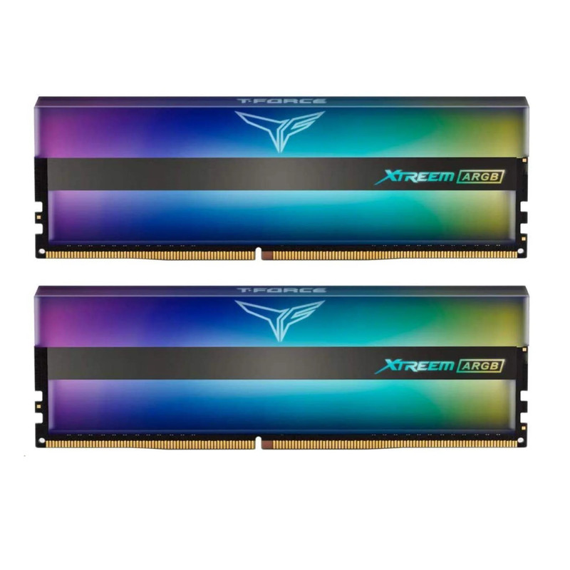 Team Group T-Force Xtreem ARGB 64GB(2x32GB ) DDR4 3600Mhz - Black - الذاكرة العشوائية